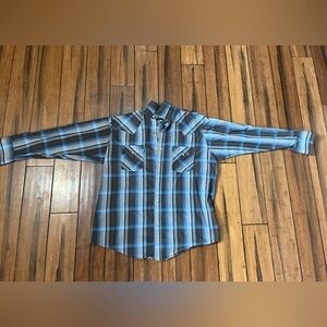 Plains Western Wear Pearl Snap